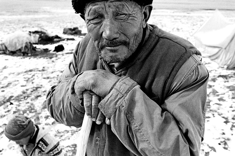 in the vicinity of Lake Song-Köl, Naryn region, Kyrgyzstan. September 2003