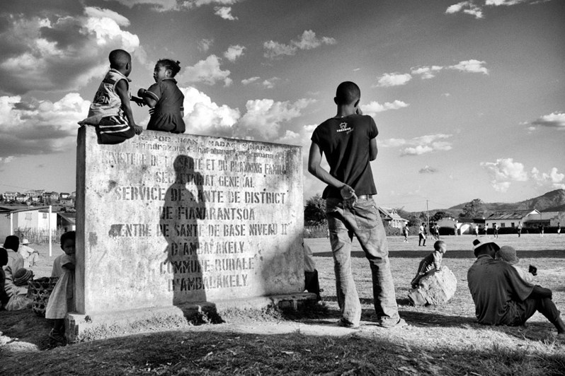 Around the soccer pitch, Ambalakely, Fianarantsoa II district, Haute Matsiatra region, Fianarantsoa province, Republic of Madagascar. 2013