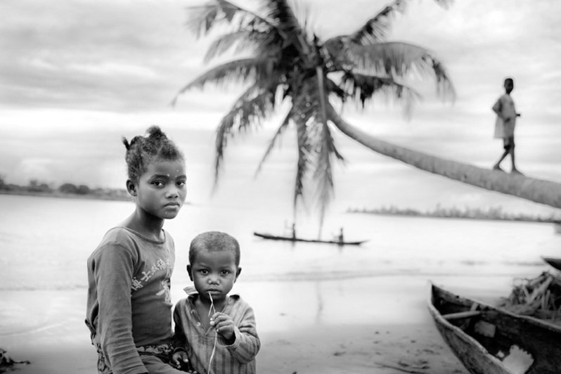 Children of the Pangalanes Canal, Antsoha, Ihosy district, Ihorombe region, , Fianarantsoa province, Republic of Madagascar. 2018