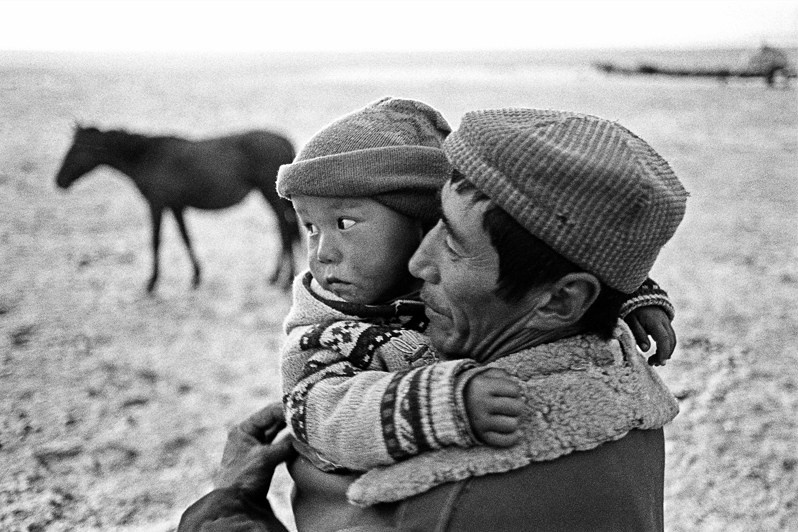 in the vicinity of Lake Song-Köl, Naryn region, Kyrgyzstan. September 2003