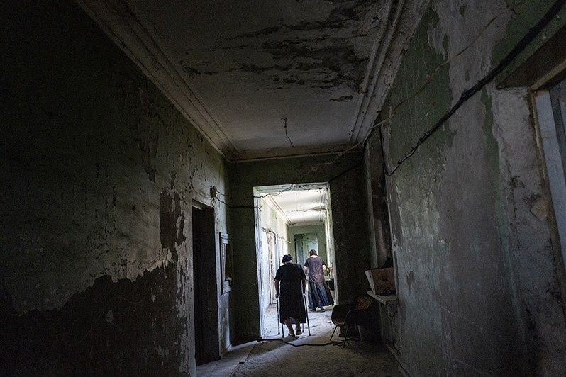 The ‘Medea’ sanatorium, Tskhaltubo municipality, Imereti region, Georgia. May 2021