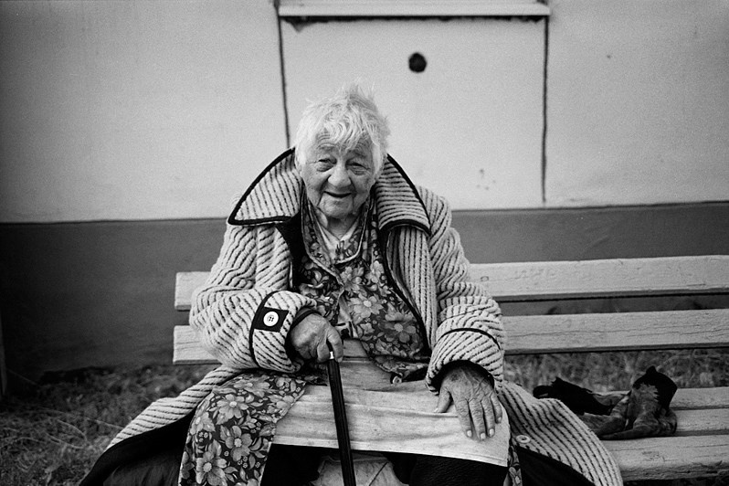Galina Gogoleva, former prisoner, Debin settlement, Yagodinsky district, Magadan region, Russia. August 2014