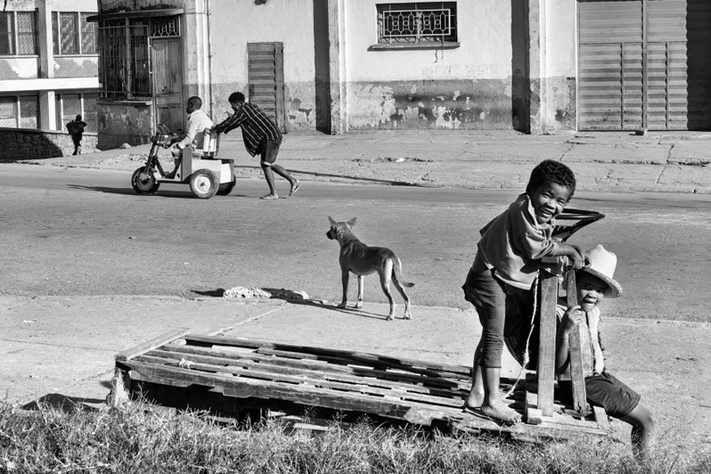 Transport trolleys and children's play equipment, Fianarantsoa, Republic of Madagascar. 2021