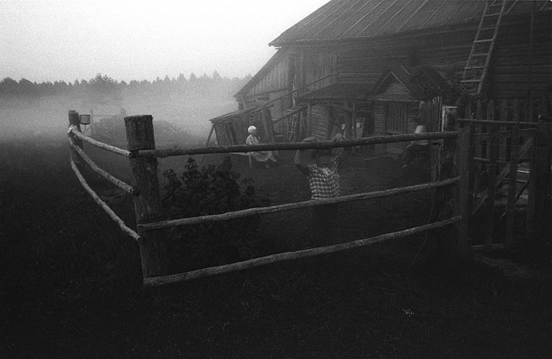 Twilight, Kostroma region, Russian SFSR. August 1988