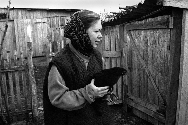 Forgive me Chernushka, Senshin khutor, Oblivsky district, Rostov-on-Don region, Russia. January 2011