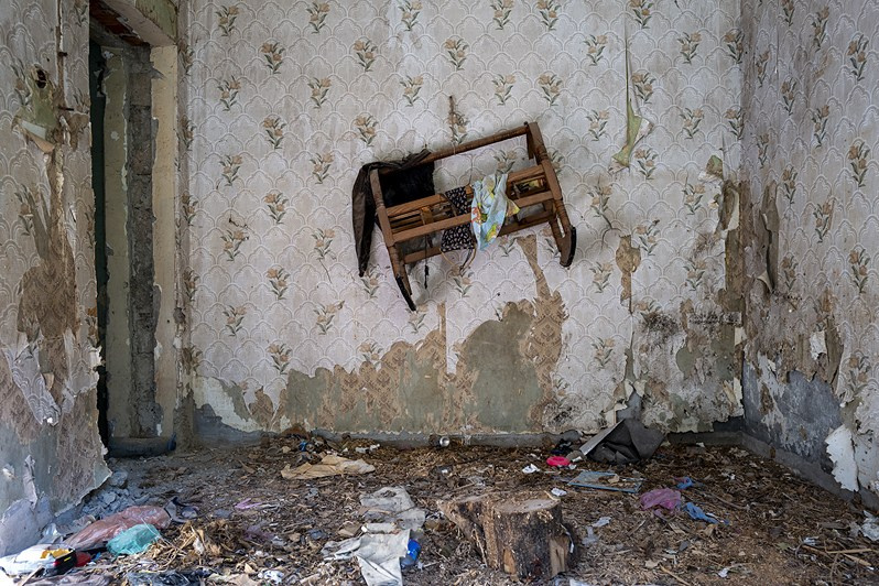The ‘Kolkheti’ sanatorium (formerly ‘Zheleznodorozhnik’), Tskhaltubo municipality, Imereti region, Georgia. April 2021