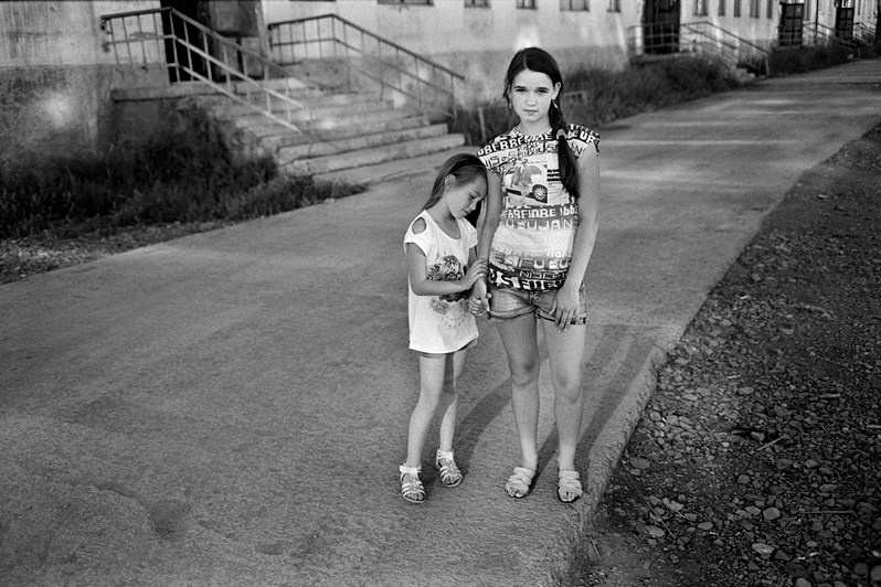 Sisters, Yagodnoye settlement, Magadan region, Russia. August 2014