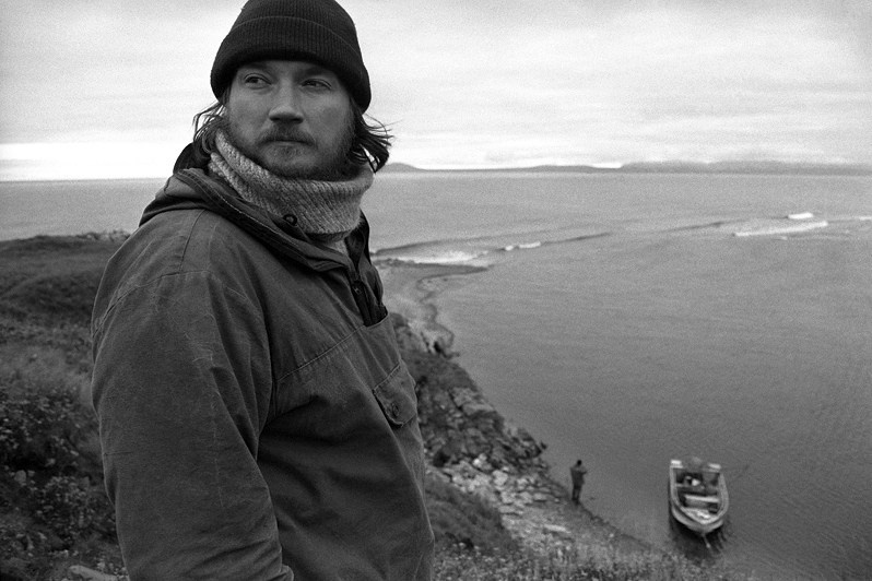 Fr. Leonid at Cape Nunyamo, near Nunyamo settlement (non-existent), Chukotka, Russia. September 2007