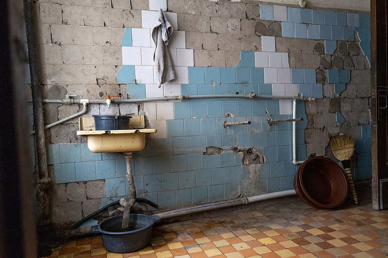 The ‘Metallurg’ sanatorium, Tskhaltubo municipality, Imereti region, Georgia. May 2021