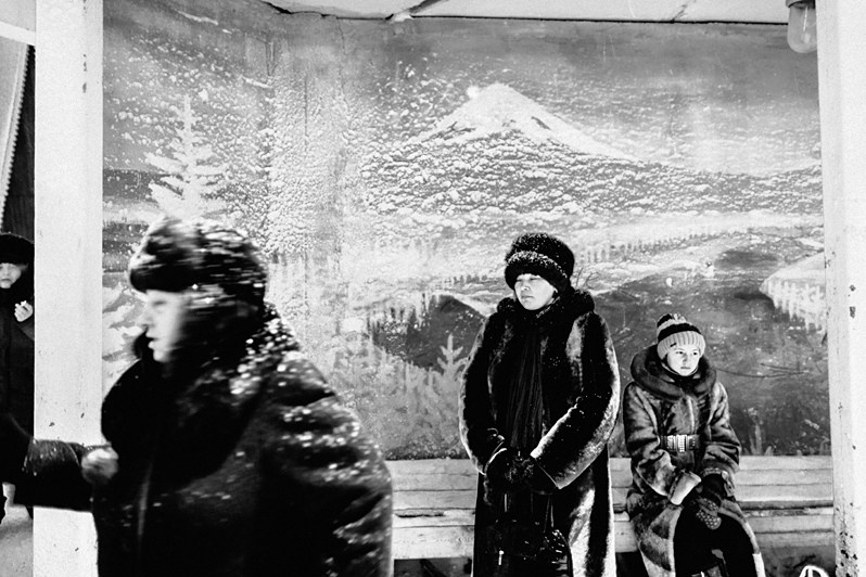 Chersky urban-type settlement, Nizhnekolymsky district, Sakha Republic, Russia. November 2013