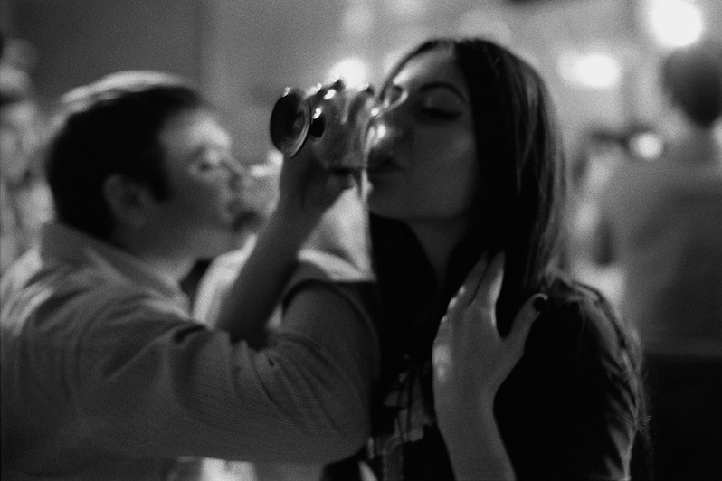 To drink brotherhood, Senshin khutor, Oblivsky district, Rostov-on-Don region, Russia. February 2012