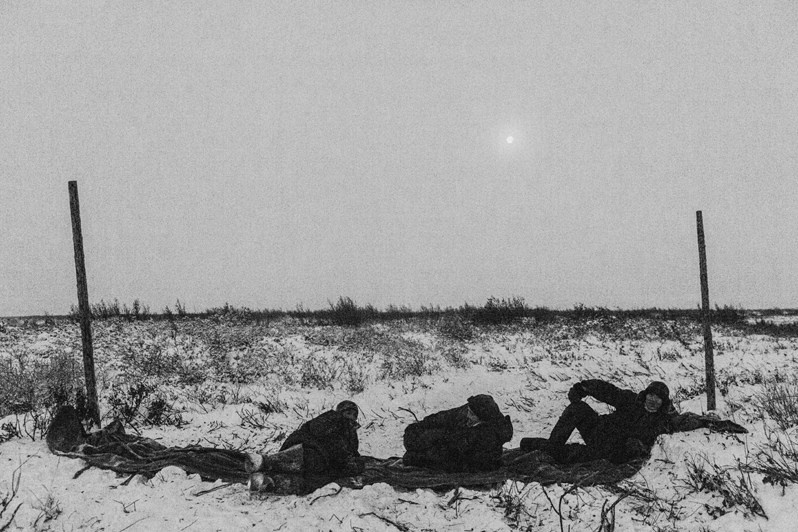 near Stadukhino settlement, Bilibinsky district, Chukotka Autonomous Okrug, Russia. November 2013