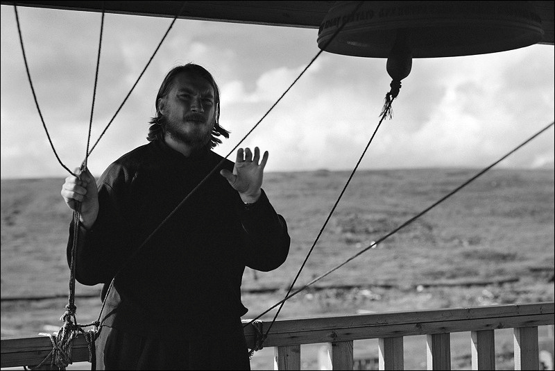"In the belfry", frysettlement of Lavrentiya, Chukotka, Russia, September 2007