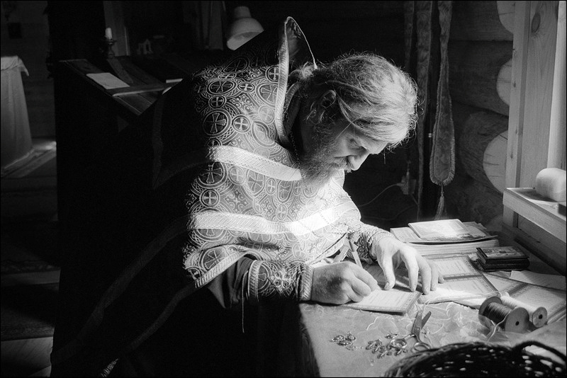 "The Naming", village of Pogost, Pudozh district, Karelia, Russia, August 2007