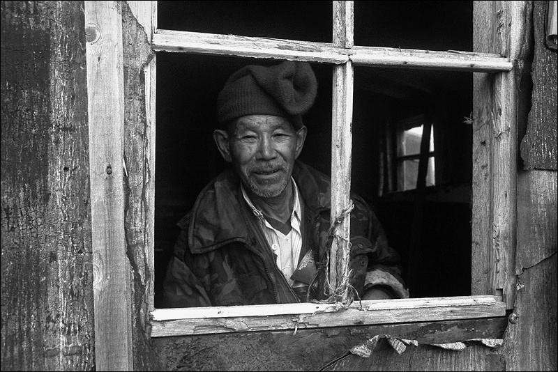 "Grandpa Onol in his refuge", settlement of Pinakul (non-existent), Chukotka, Russia, September 2007