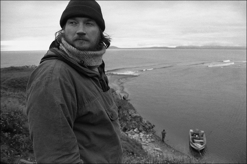 "Father Leonid on cape of Nuniamo", near settlement of Nunyamo (non-existent), Chukotka, Russia, September 2007