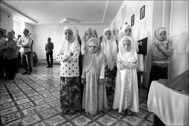 "Liturgy", village of Poteryaevka, Mamontovo district, Altai territory, Russia, July 2008