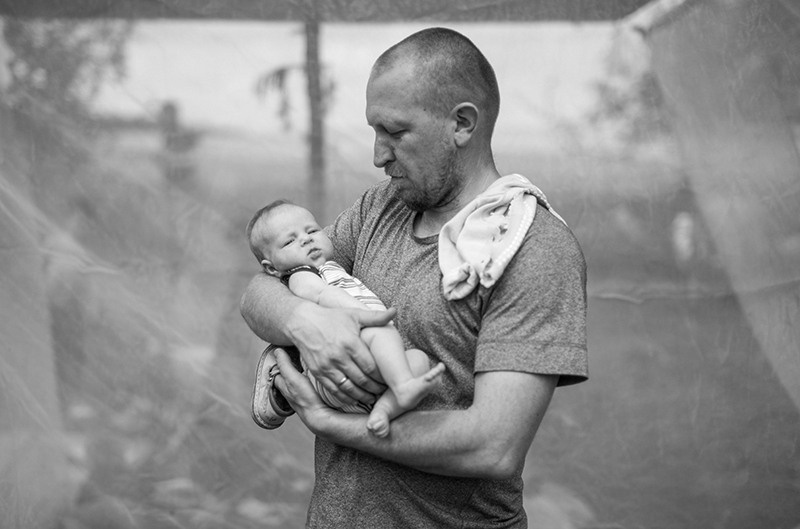 The Lightness of Being / Pavel Hanchar. Misha Maslennikov. Documentary photography. Odessa