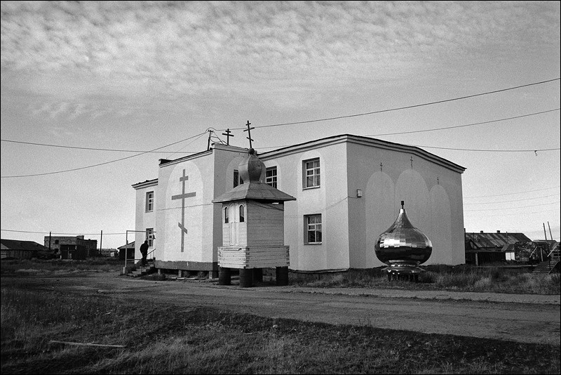 "Church of the Pochaev Icon of the Mother of God", Finskaya street, settlement of Ugolnie Kopi, Chukotka, Russia, September 2007