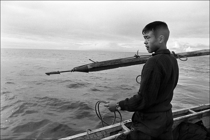 "Young harpooner", near settlement of Nunyamo, Chukotka, Russia, September 2007