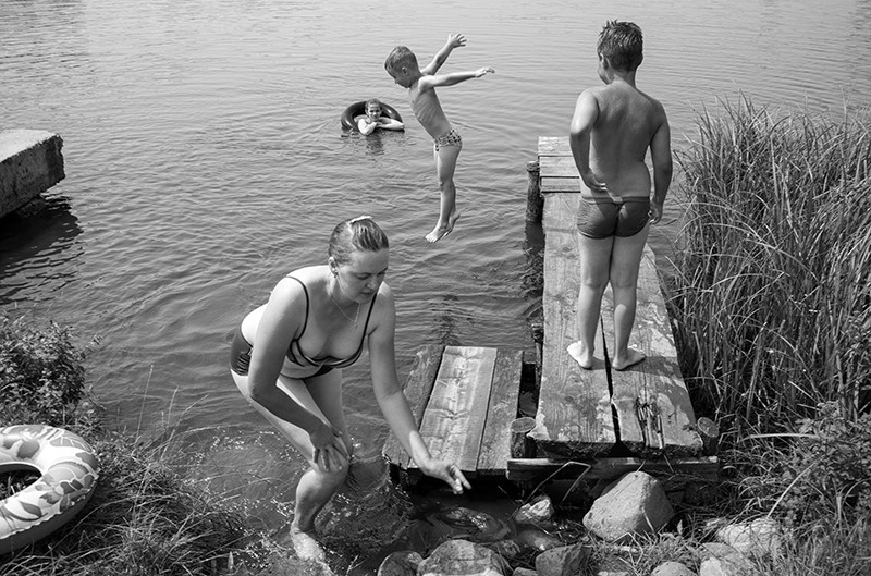 The Lightness of Being / Pavel Hanchar. Misha Maslennikov. Documentary photography. Odessa