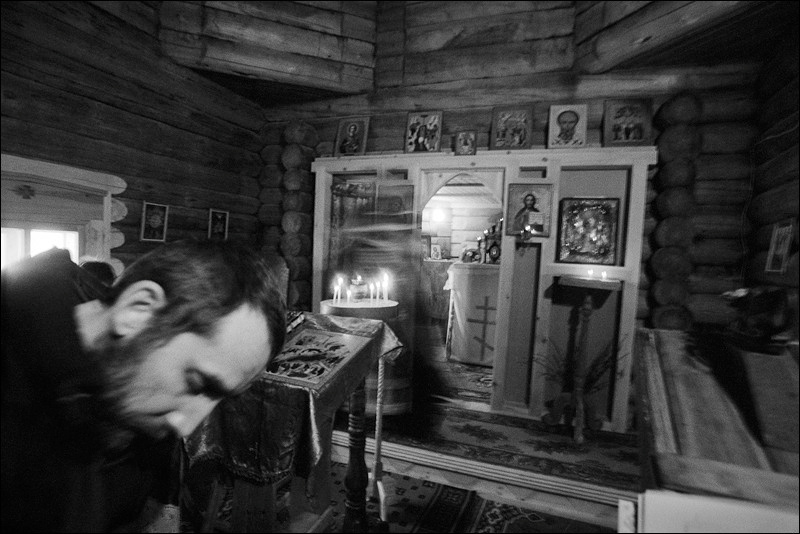 "The Prayer", village of Pogost, Pudozh district, Karelia, Russia, January 2009