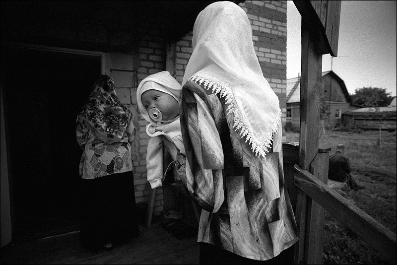 "In the prayer house", village of Poteryaevka, Mamontovo district, Altai territory, Russia, July 2008