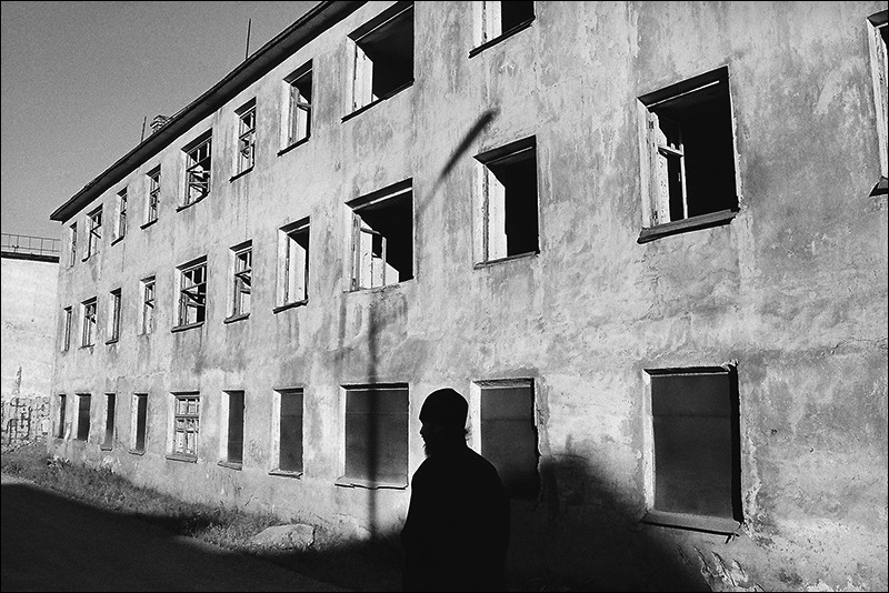 "Shadows in the Chukchi midday", settlement of Provideniya, Chukotka, Russia, September 2007