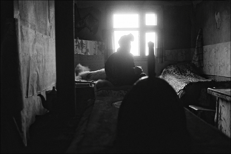 "Chukcha in his refuge", settlement of Pinakul (non-existent), Chukotka, Russia, September 2007