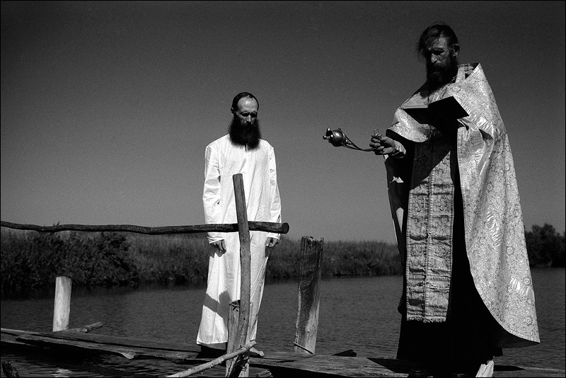"Baptism", village of Poteryaevka, Mamontovo district, Altai territory, Russia, July 2008