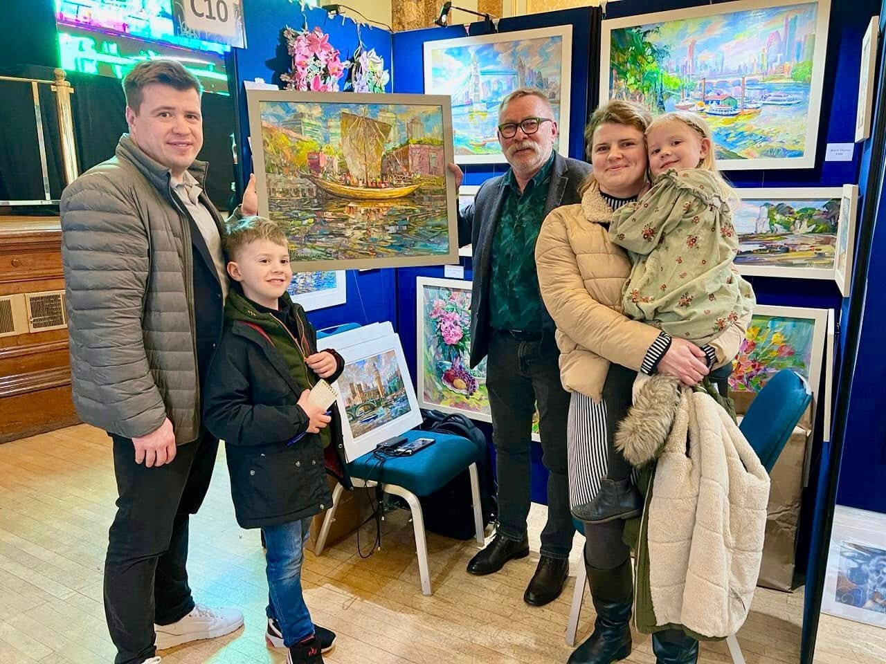 Andriy Nekrasov at Parallax Art Fair in London. Andriy Nekrasov artist