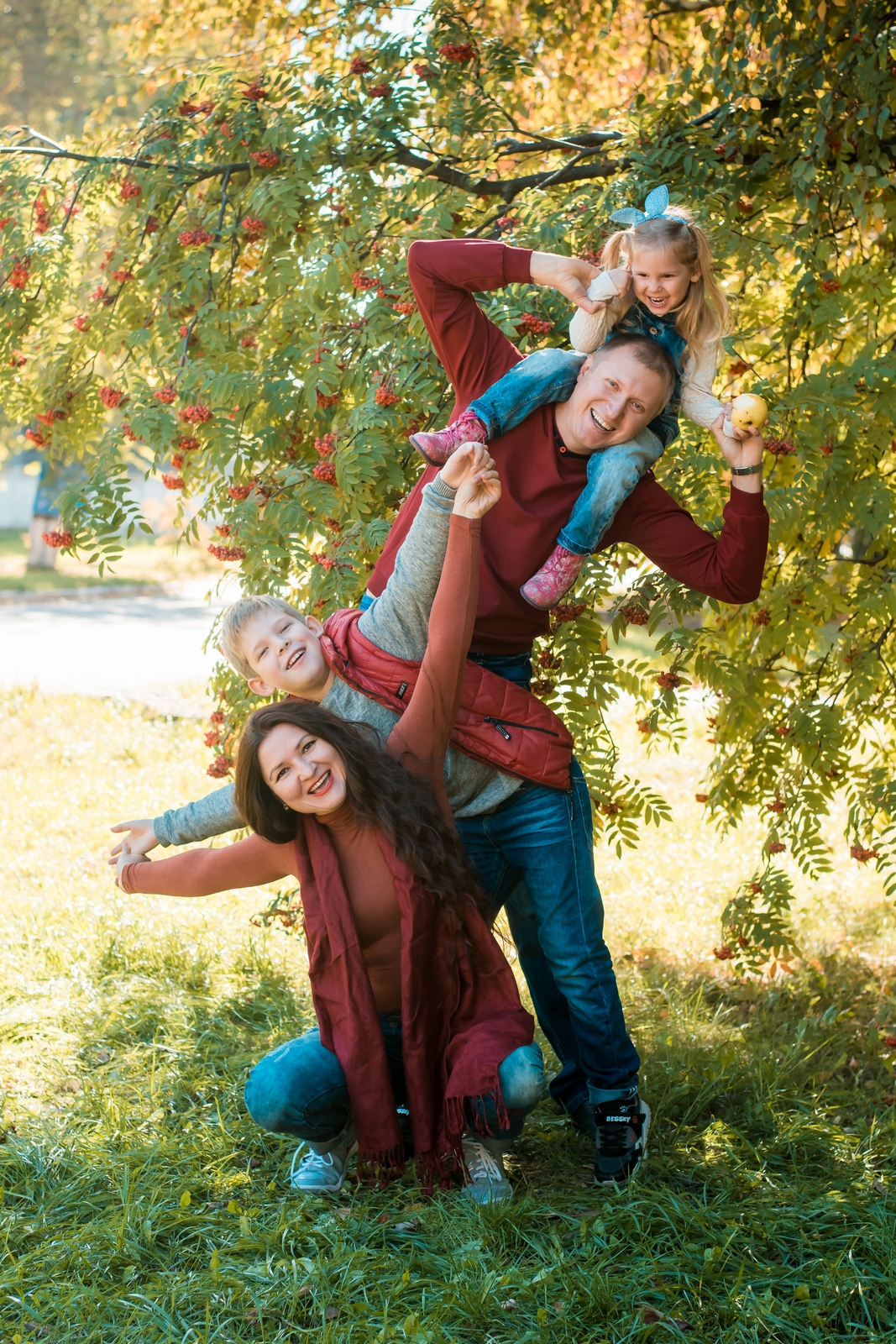 Золотая осень. Детский и семейный фотограф Алёна Васильева