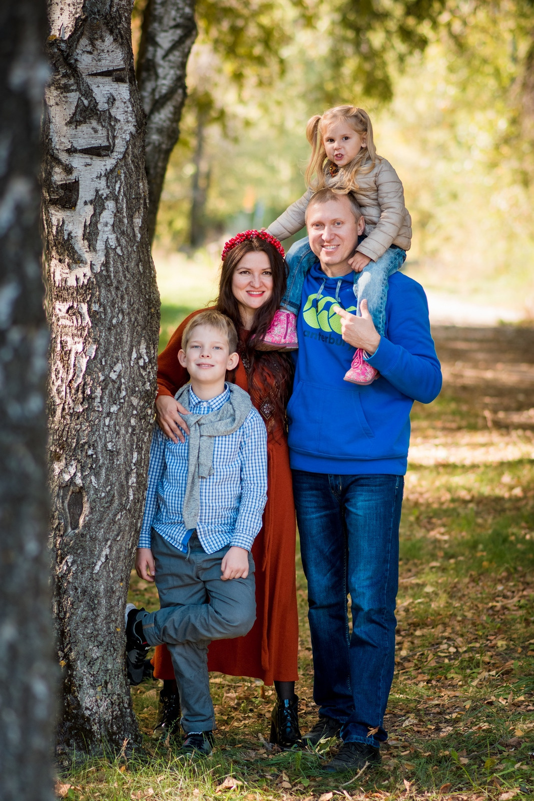 Золотая осень. Детский и семейный фотограф Алёна Васильева