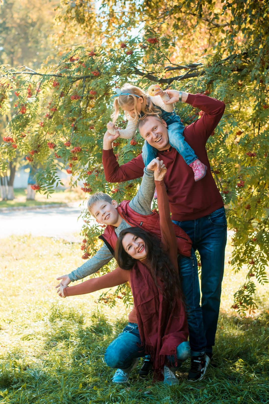 Золотая осень. Детский и семейный фотограф Алёна Васильева