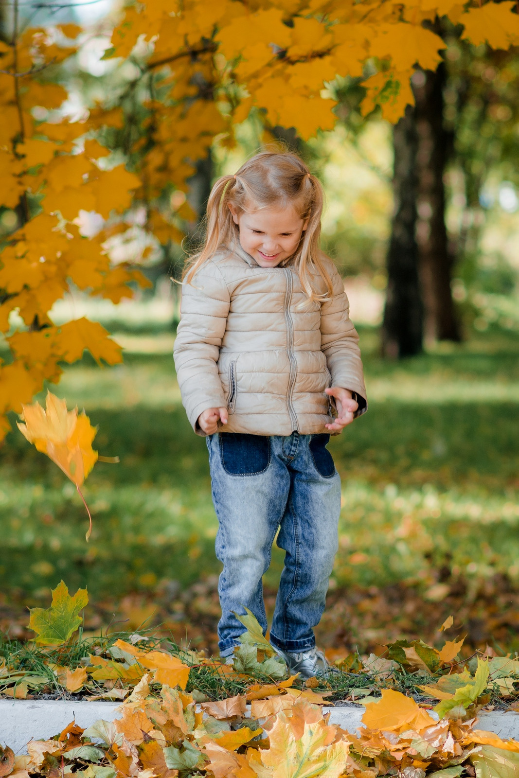 Золотая осень. Детский и семейный фотограф Алёна Васильева
