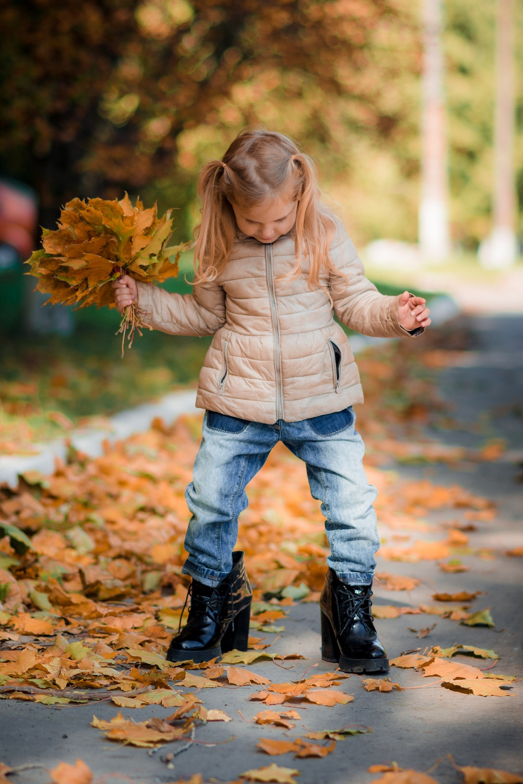 Золотая осень. Детский и семейный фотограф Алёна Васильева