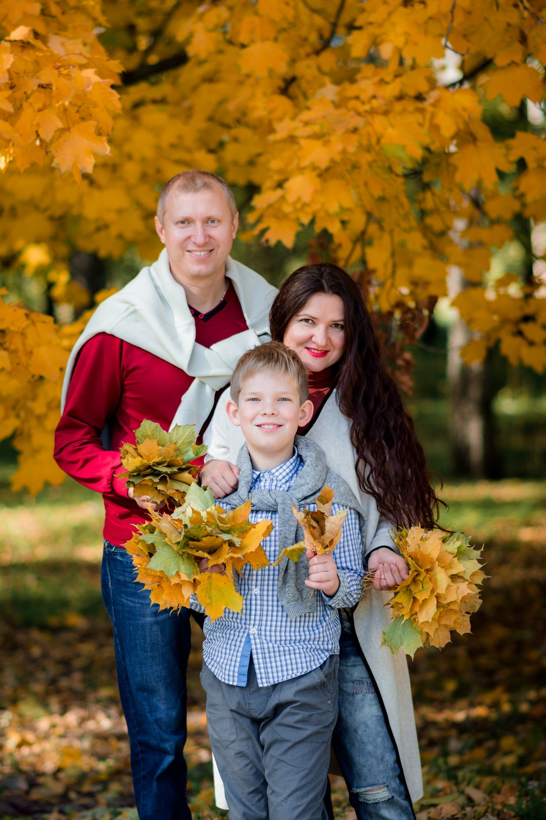 Золотая осень. Детский и семейный фотограф Алёна Васильева