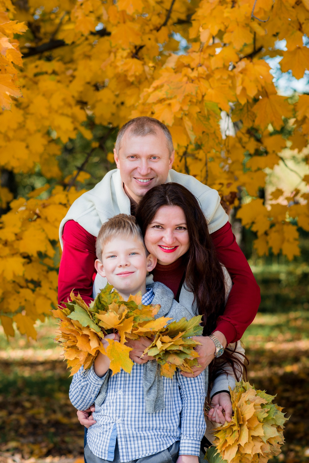 Золотая осень. Детский и семейный фотограф Алёна Васильева
