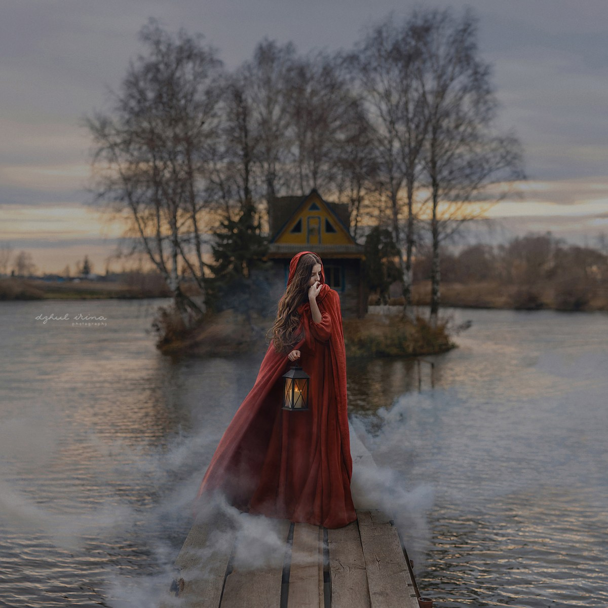 RED HOOD (1). Art photographer in Amsterdam, the Netherlands Irina Dzhul