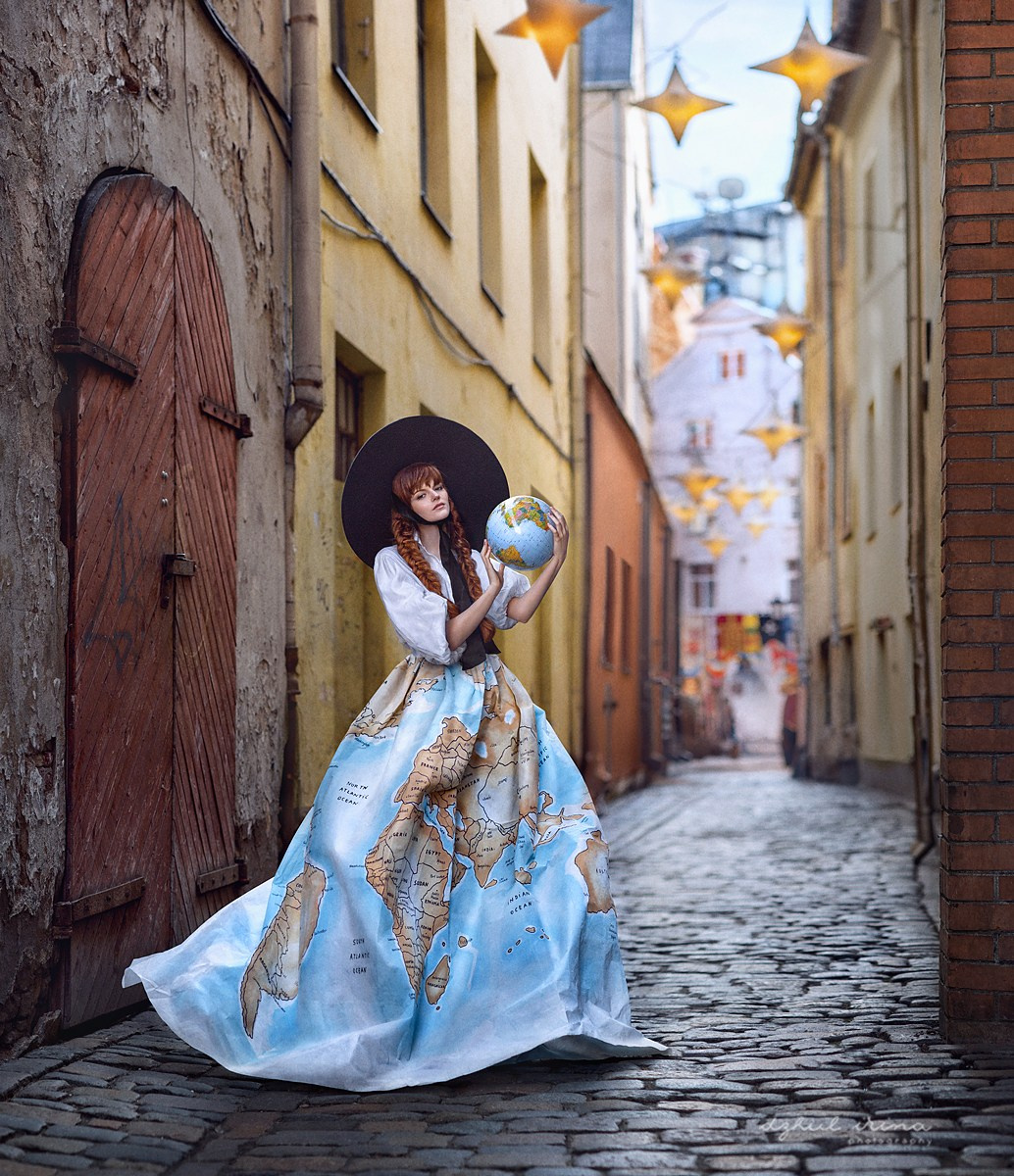 TRAVELER. RIGA. Art photographer in Amsterdam, the Netherlands Irina Dzhul