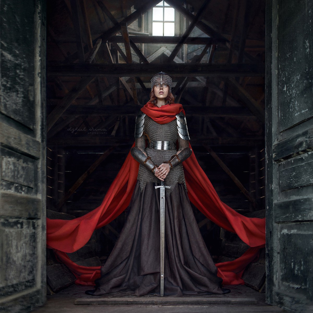 WARRIOR STORY. Art photographer in Amsterdam, the Netherlands Irina Dzhul