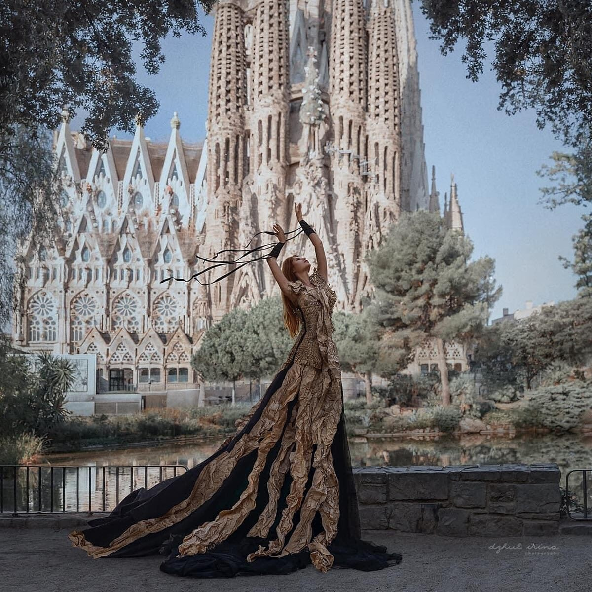 SAGRADA FAMILIA. Art photographer in Amsterdam, the Netherlands Irina Dzhul
