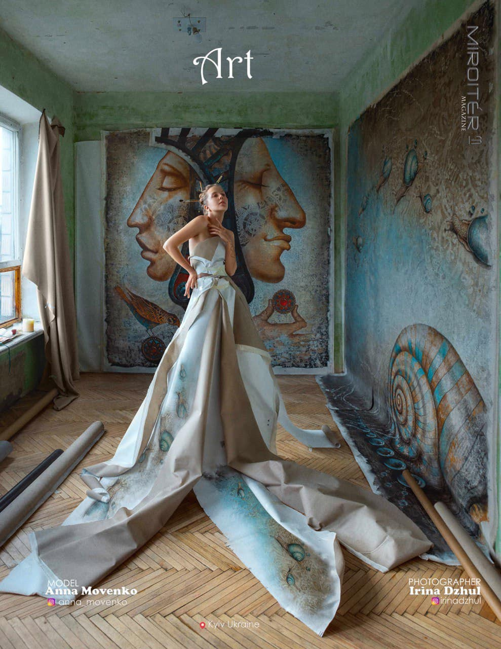 My publications. Art photographer in Amsterdam, the Netherlands Irina Dzhul