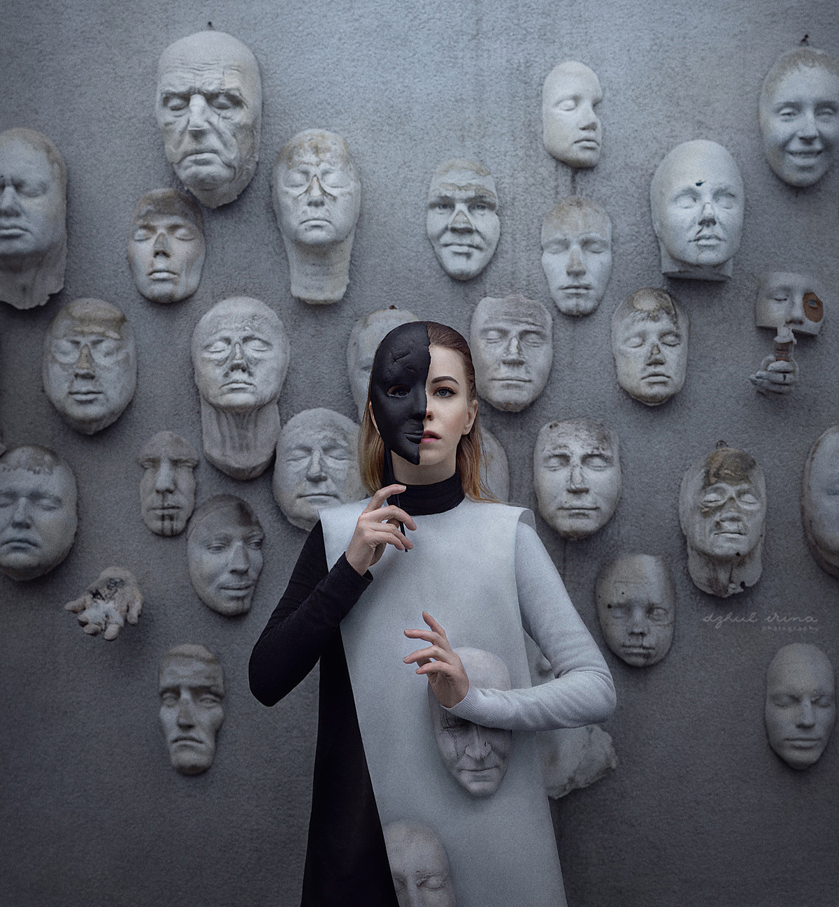 FACES OF THE AGES (1). Art photographer in Amsterdam, the Netherlands Irina Dzhul