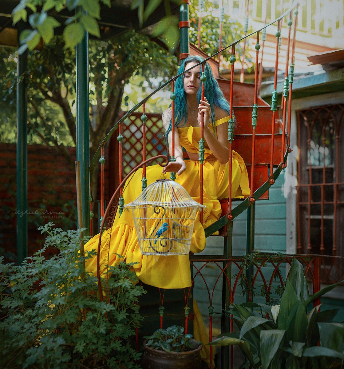 YELLOW BIRD. Art photographer in Amsterdam, the Netherlands Irina Dzhul