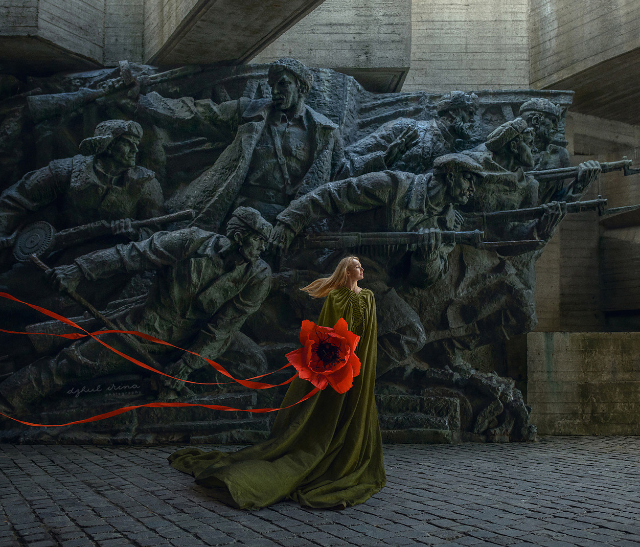 THE WAR. Art photographer in Amsterdam, the Netherlands Irina Dzhul