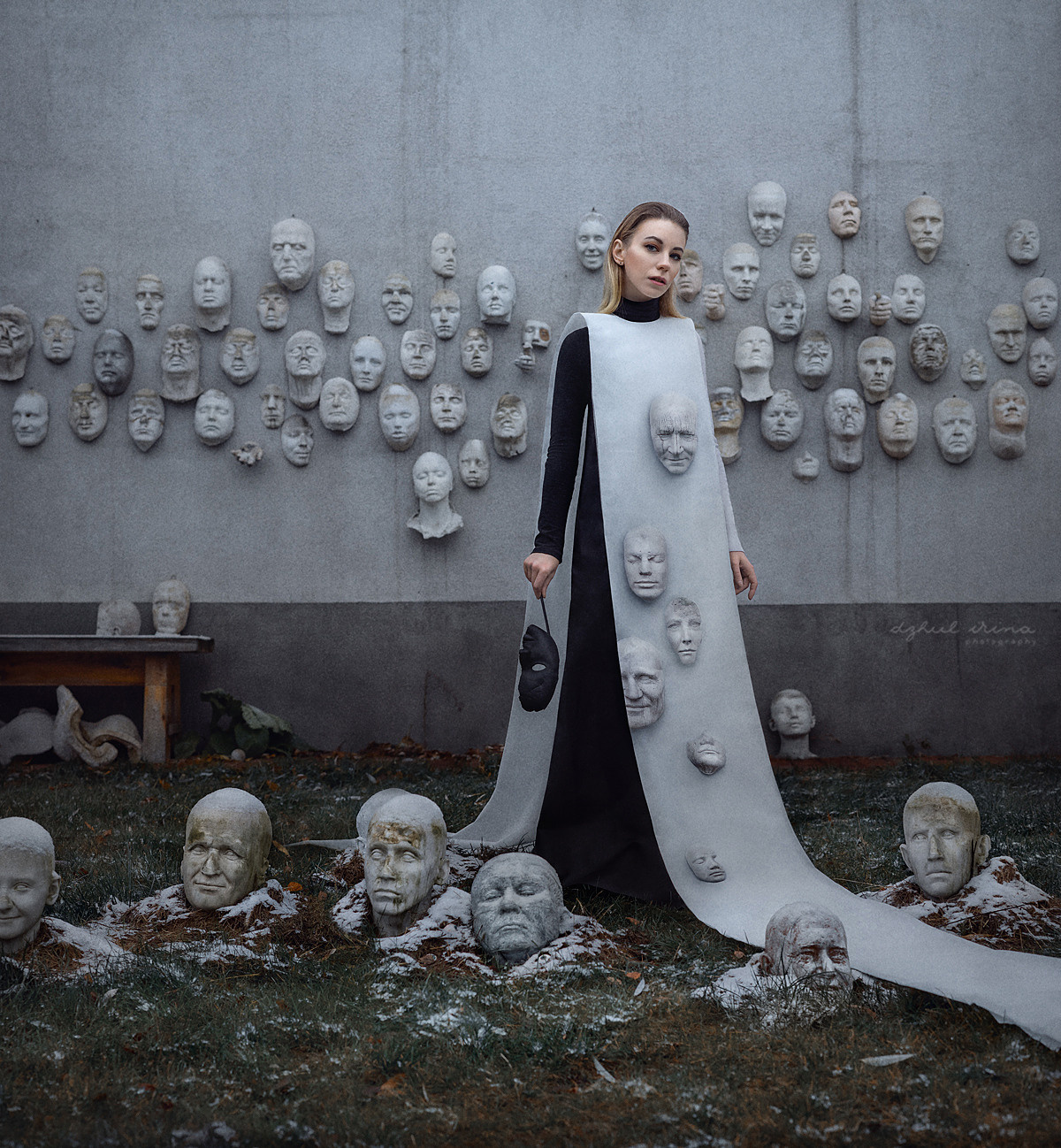 FACES OF THE AGES. Art photographer in Amsterdam, the Netherlands Irina Dzhul