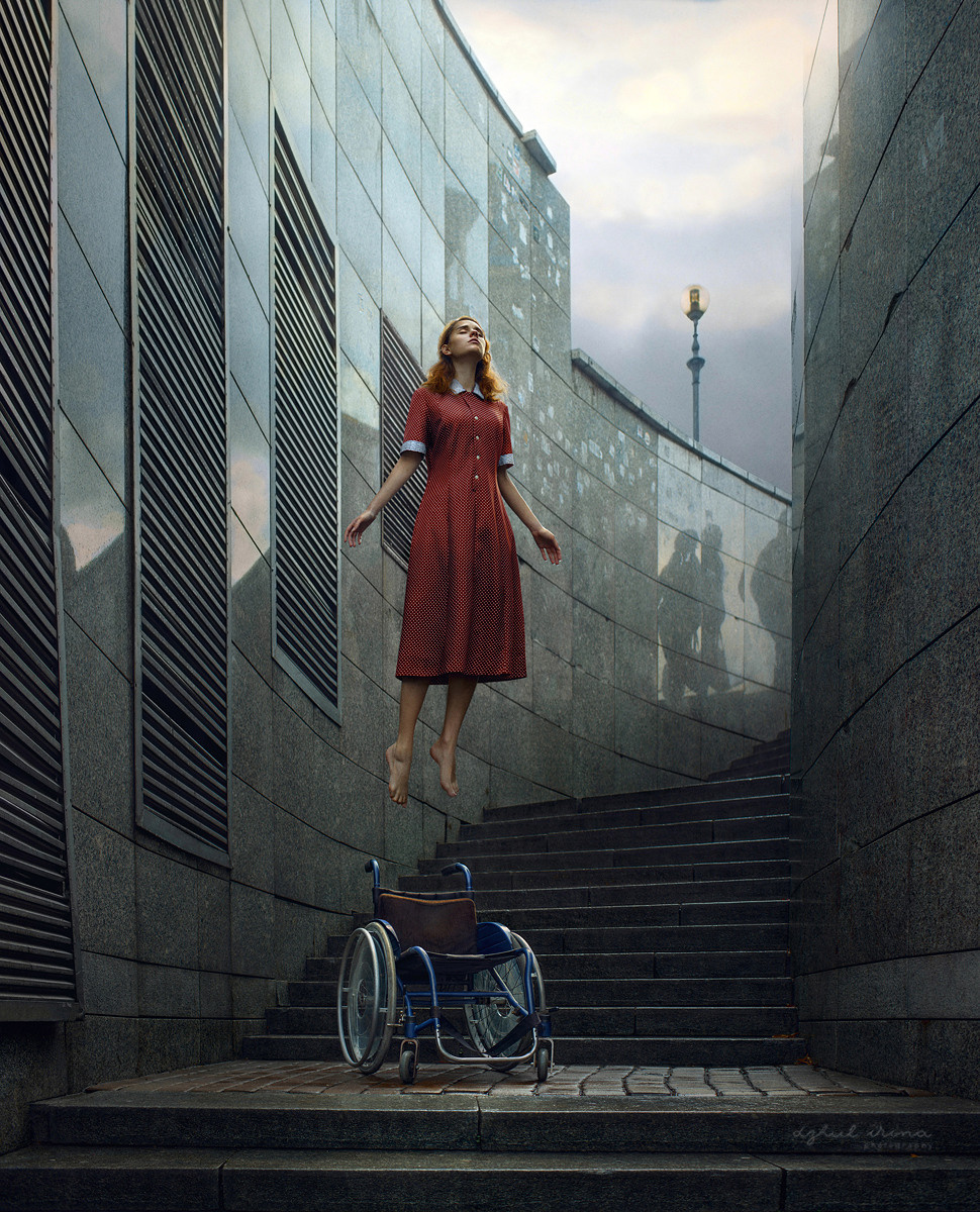 FREEDOM. Art photographer in Amsterdam, the Netherlands Irina Dzhul
