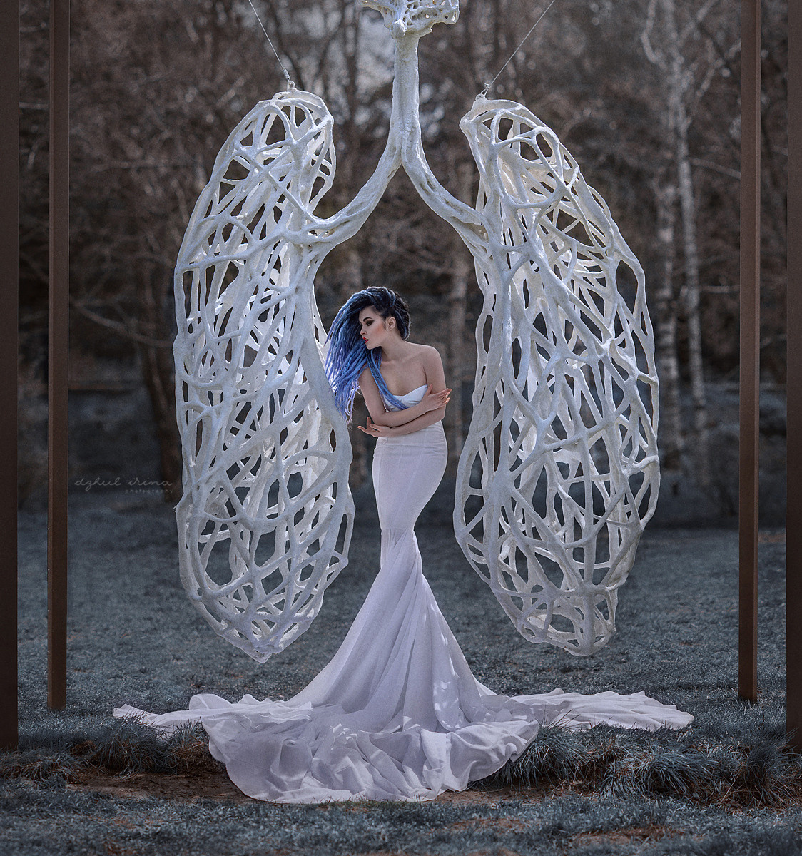 COVID-19. Art photographer in Amsterdam, the Netherlands Irina Dzhul