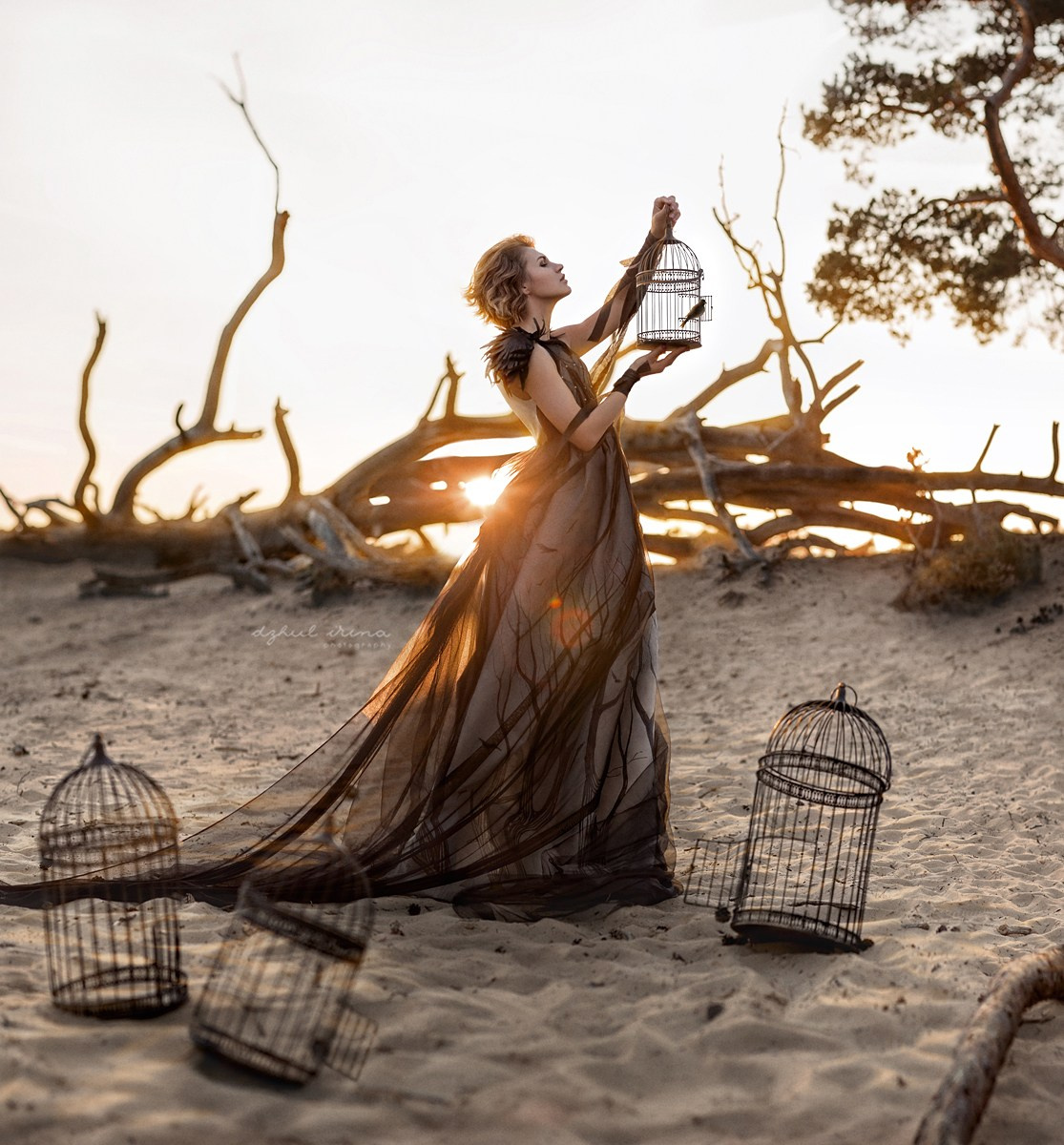 FREEDOM. Art photographer in Amsterdam, the Netherlands Irina Dzhul